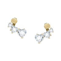 Orecchini Chiara Ferragni Donna DIAMOND HEART in Lega metallica J19AUV26 - J19AUV26
